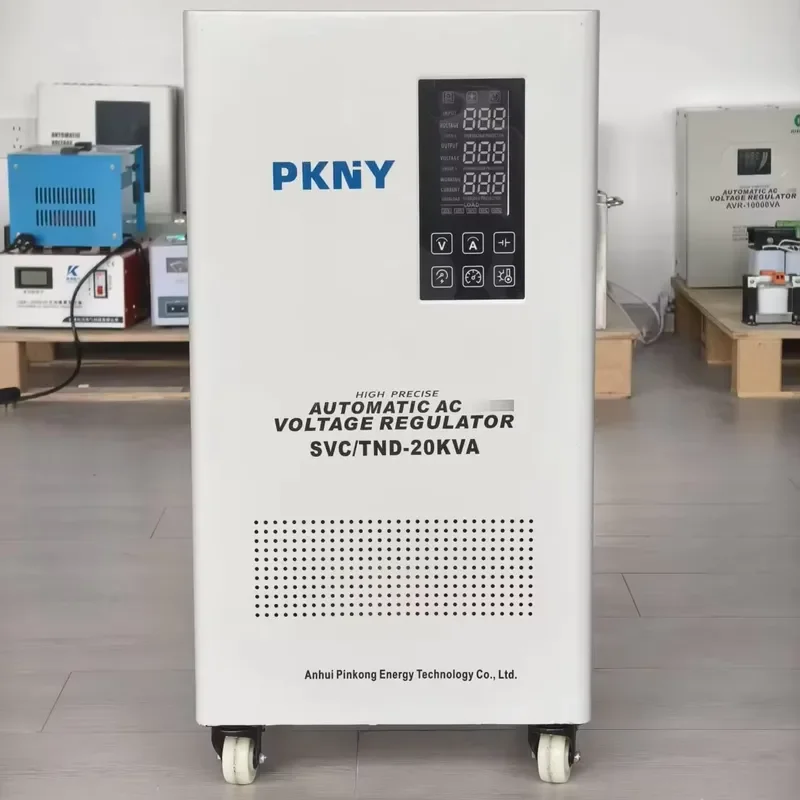 Servo Motor 20kva Ac 220v Single Automatic Voltage Regulator (avr) Svc Voltage Stabilizer Factory Price Home Appliances