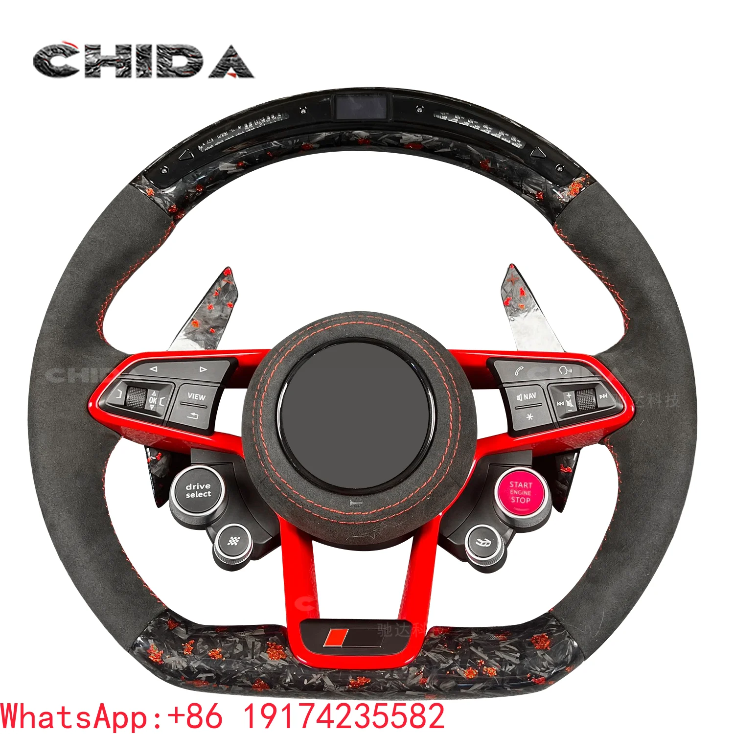 

Luxury LED Forged Carbon Fibre Steering Wheel for AU-DIS TT TTS TTRS R8 S4 S5 RS S6 Q2 Q3 B8 A4 A5 A6 A7 A8 RS5 RS6 RS7 Q5 Q7