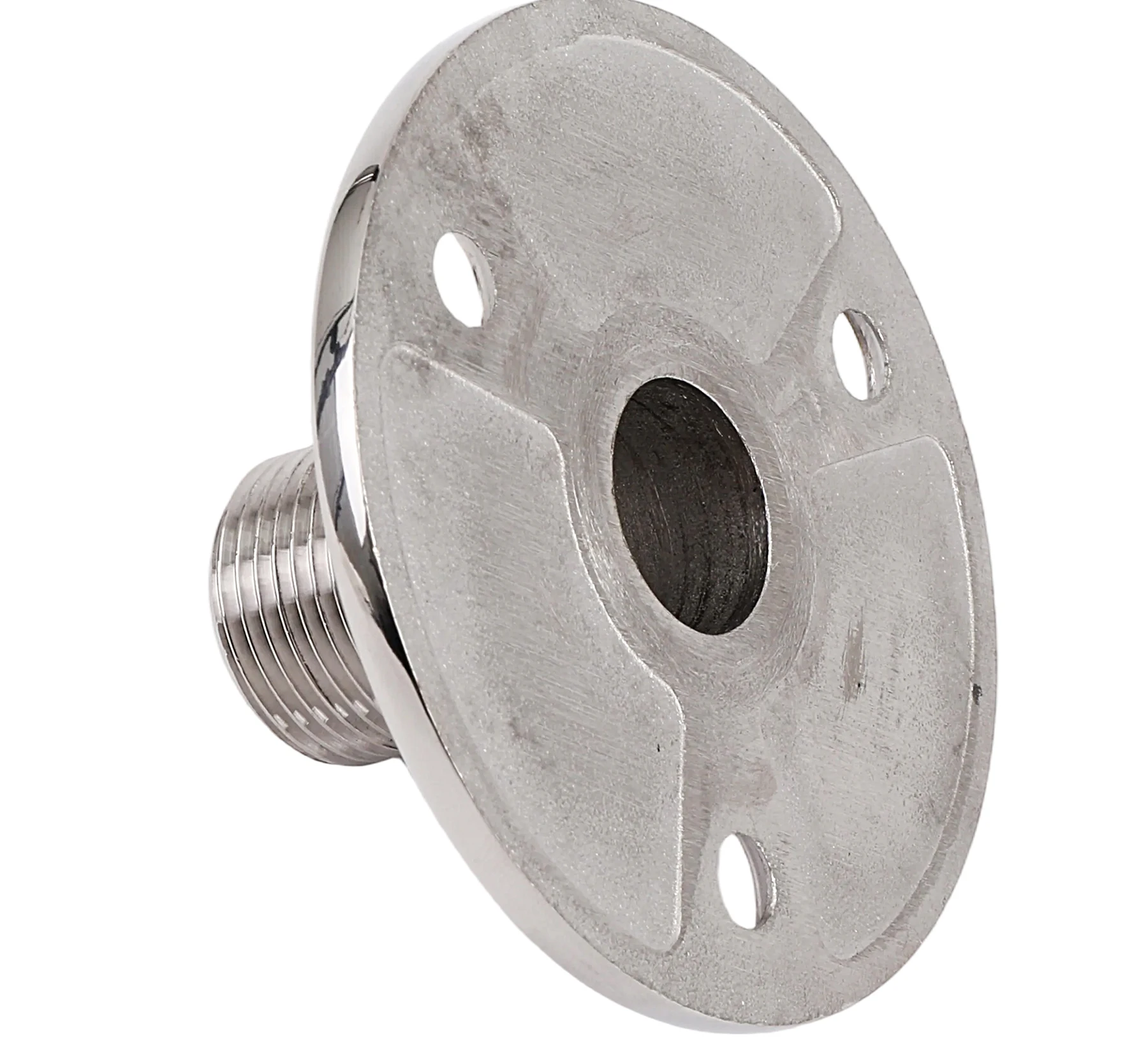 Matsutec MA-6M Marine AIS VHF GPS Antenna Base Mount Kit 316 Stainless Steel Fixed Mount Bracket for Boat