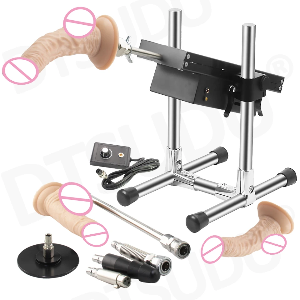 360 Adjustable Sex Machine with Dildo Sex Toys 80W Vibrator for Couple Male Female Vaginal Anal Adult Love Machine