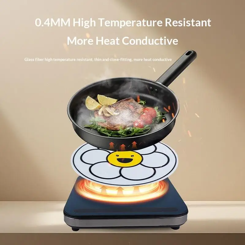 Kitchen Heat Insulation Mat Non-Slip Induction Cooker Cleaning Protection Pad Platinum Grade High Temperature Resistant Mat