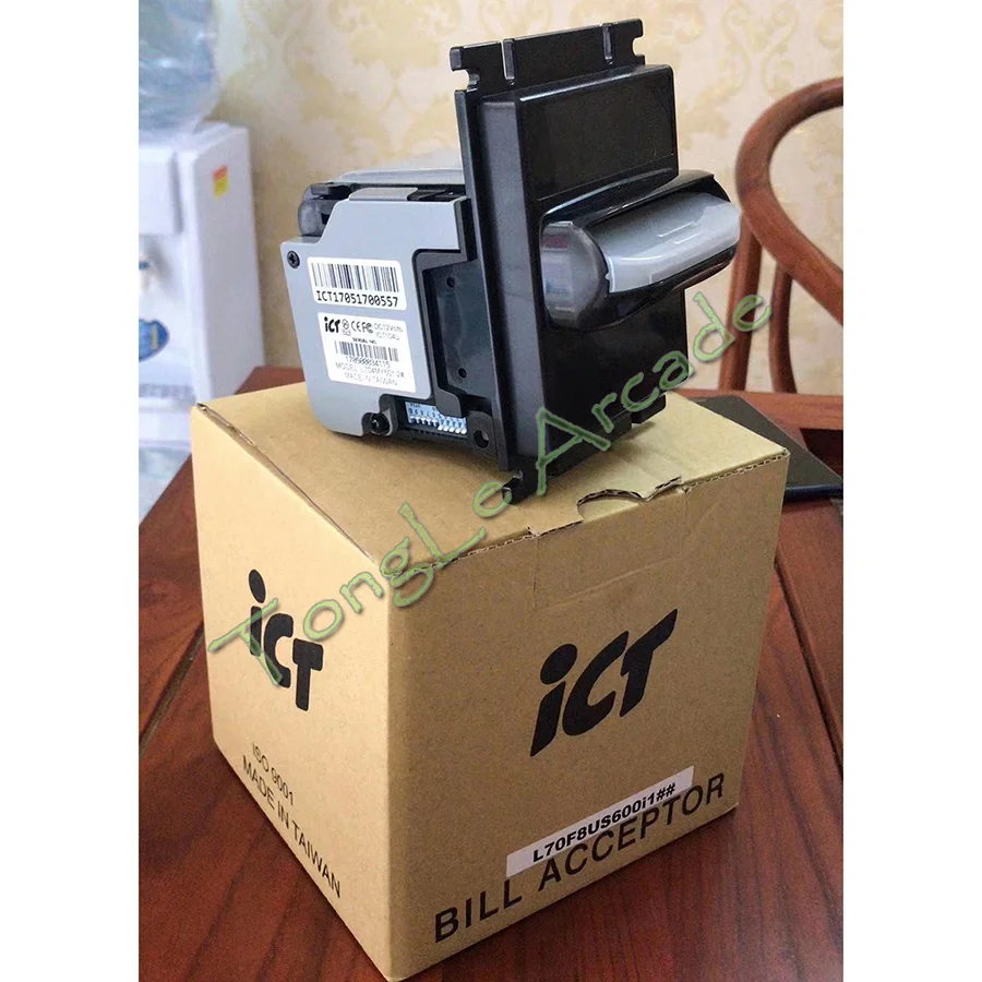 ICT L70 Bill Acceptor Banknote Paper Money Selector Currency Exchange Machine Cash Coin Change for Different Currencies