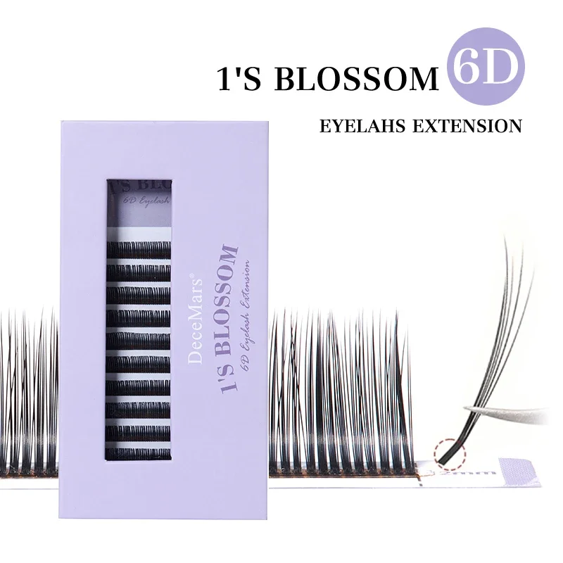 Guofeng 6D Huashen Camellia Grafting False Eyelashes Soft One Second Blossom Eyelash Shop Special