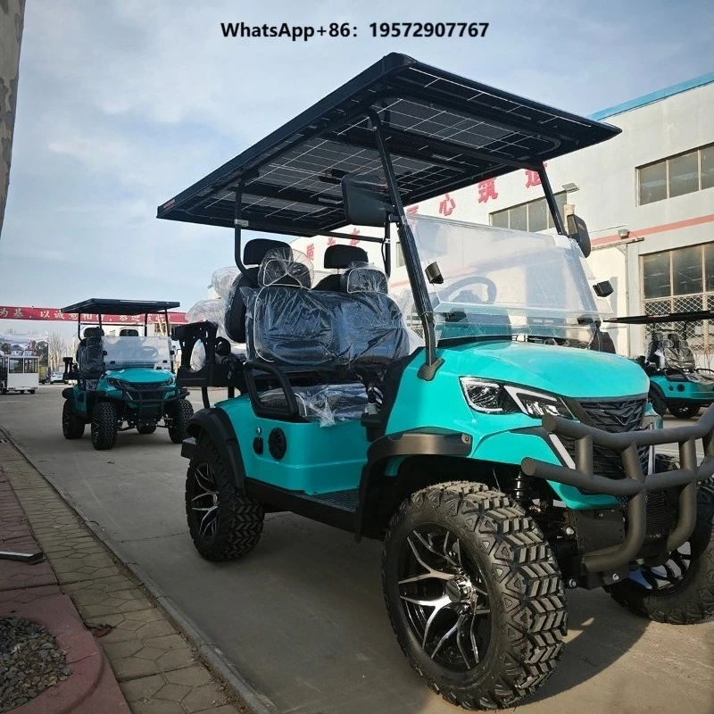 Factory Direct 4/6 Seater Off-Road Electric Golf Cart Golf Buggy for Golf Courses Tourist Attractions and Hotels