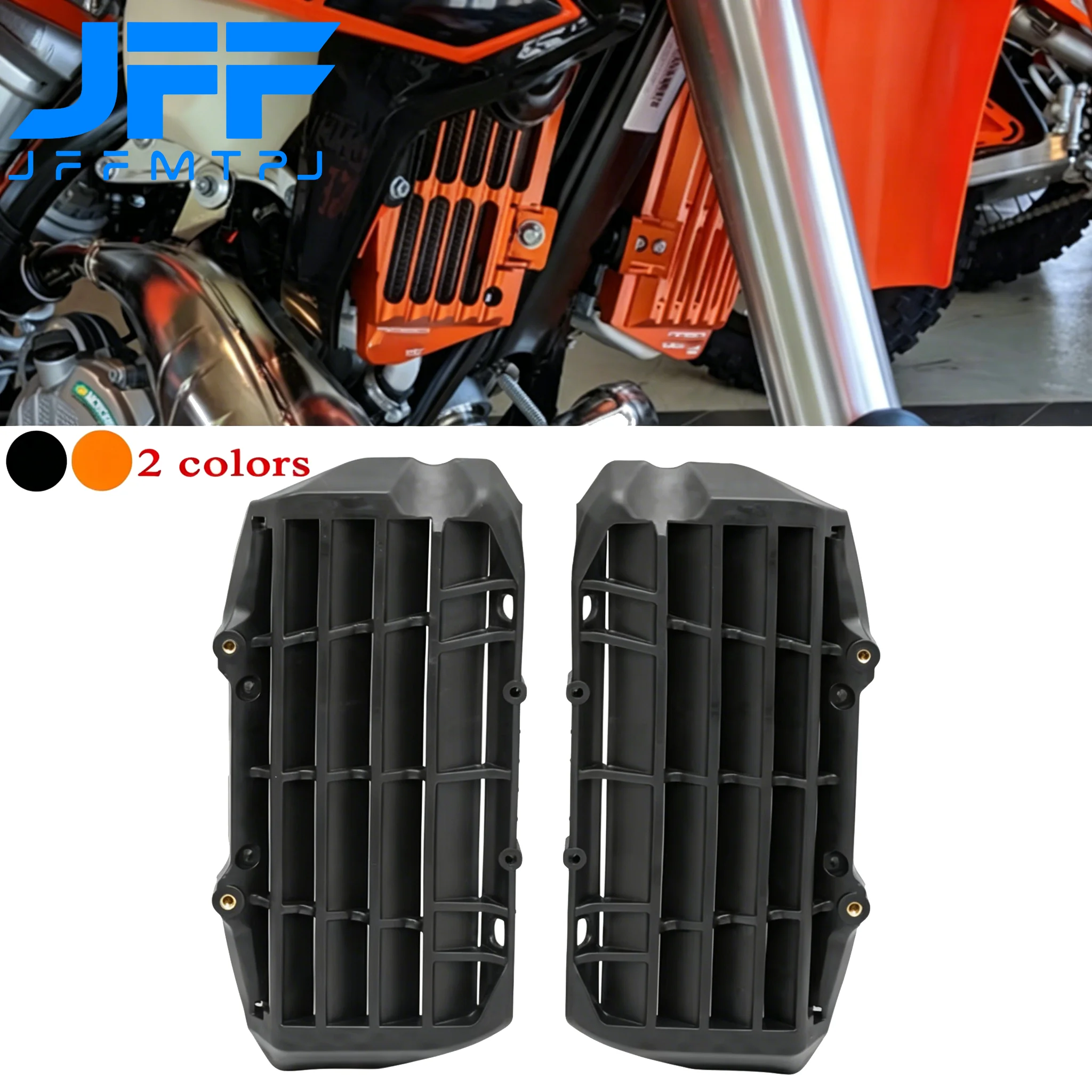 Motorcycle Nylon Radiator Louvres Rad Guards For KTM SX SXF XC XCF XCW EXCF 125 150 250 350 450 For Husqvarna TC TE FC 2016-2020