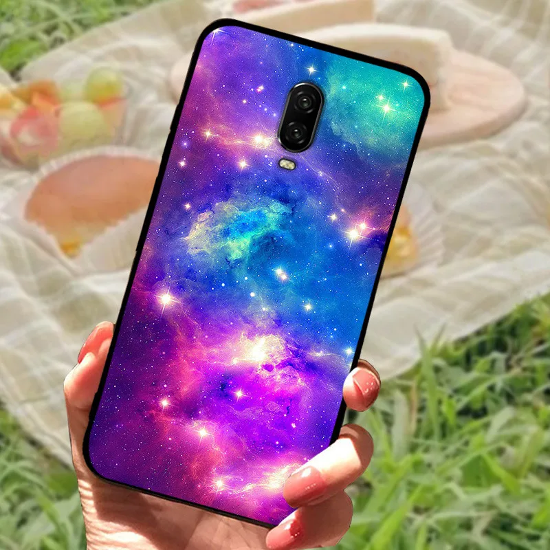 For Oneplus 6T Case Silicone Soft TPU Phone Cover For One Plus 6 6T Case Bumper For Oneplus 6 6 T Capa Mabrle Fashion Coques