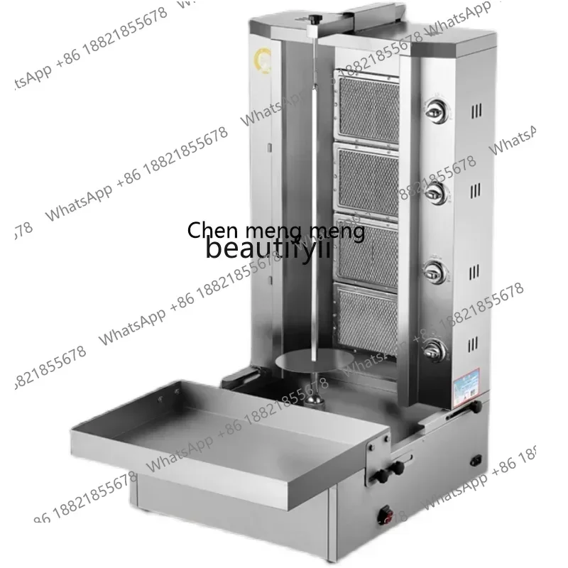 Z189   Commercial, barbecue machine gas automatic rotation, jiamo barbecue grill electric barbecue bibimbap machine