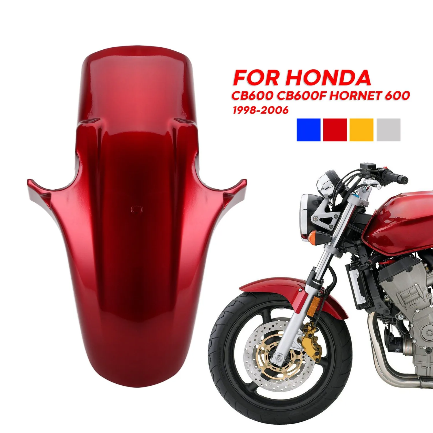 Front Fender Mud Splash Guard Mudguards for HONDA CB250F CB600F CB900F CB1300 Hornet 250 600 900 CB600 Hornet600 Motorcycle ABS