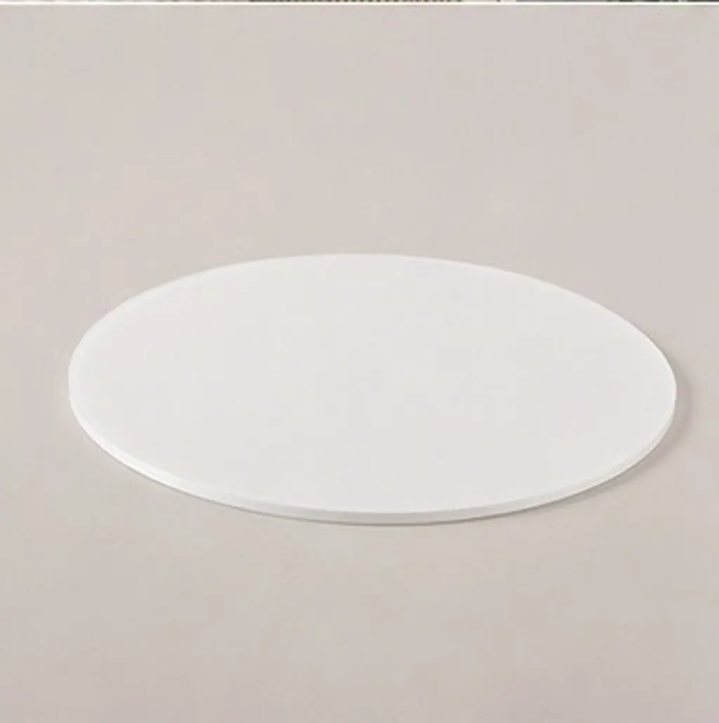 13.6 Inch Round Acrylic Ceiling Lamp Shade Diffuser Sheet 1Mm Thick for Modern Bedroom Living Room Soft Glare Free Illumination