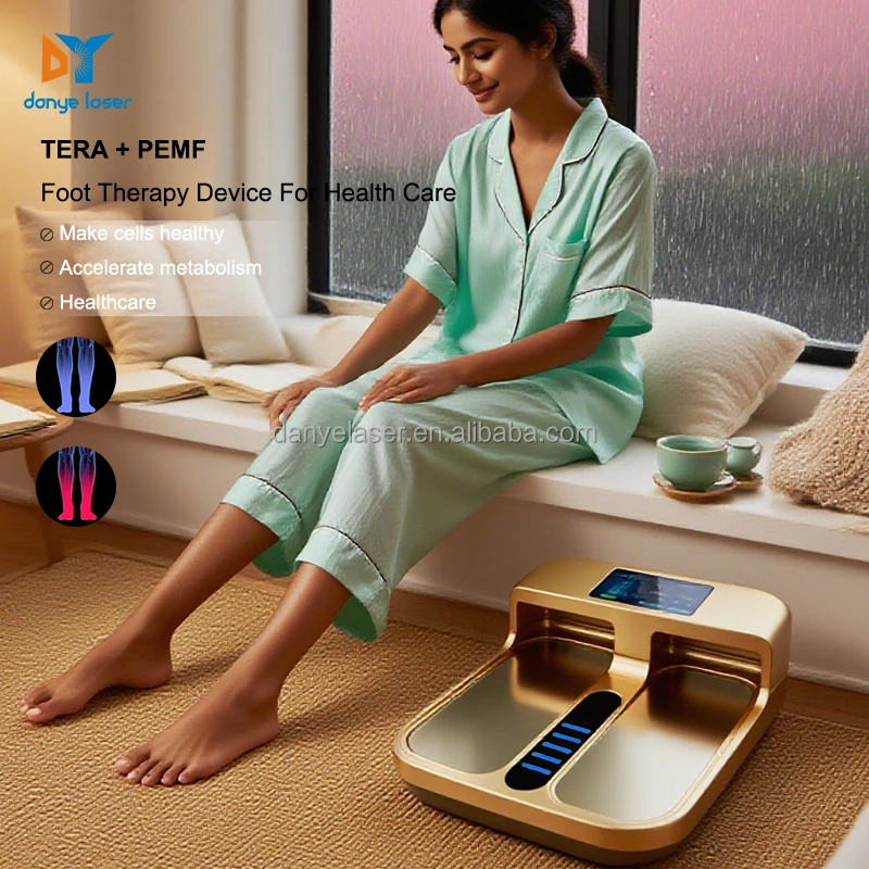 Terahertz PEMF Therapy Device Foot Massage Machine Promote Immune System Olylife Thz Tera P90 P100