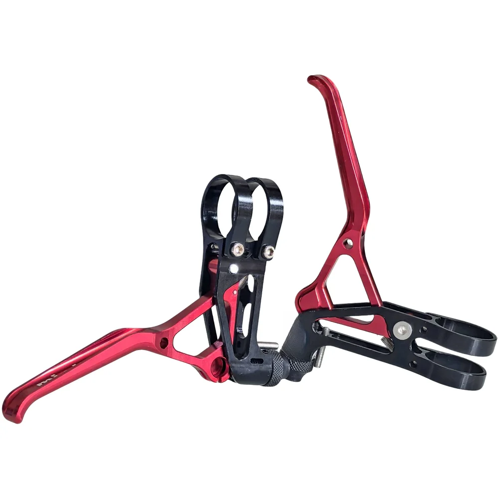 C-brake Lever Folding Bike Lever Commuting Fits V C Disc Brakes Lightweight Aluminum Alloy Adjustable Lever Reach