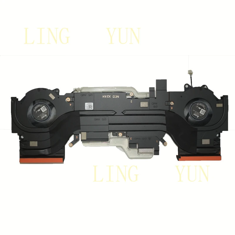 Z  New For Dell G15 AMD Cpu GPU Cooling Fan 0DV367