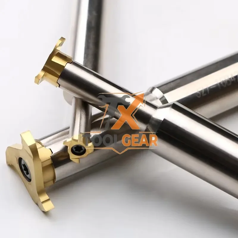 China Factory* Solid Carbide T Slot Milling Cutter *CoroMill 327 End Mill For Steel *CNC Processing