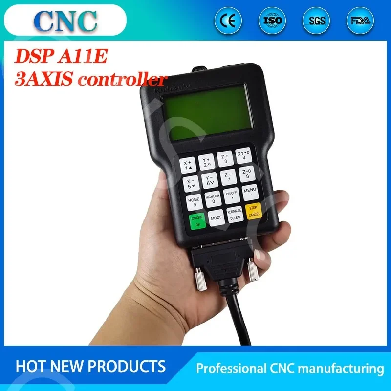 DSP A11E Controller 3-Axis CNC Handheld Motion System Original Authentic Stimulus Tianhong With 3M Signal Line
