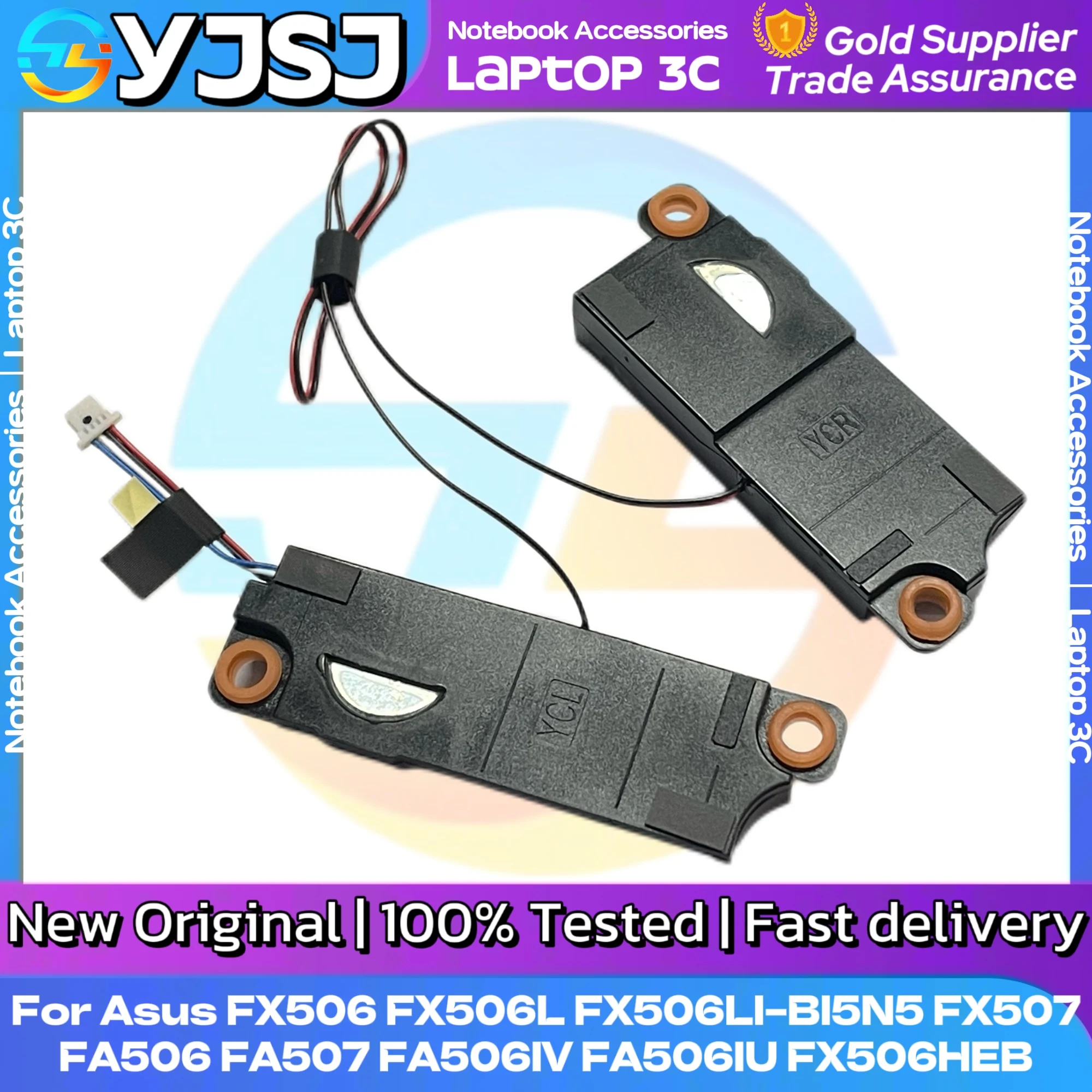 Новый оригинальный динамик для ноутбука Asus FX506 FX506L FX506LI-BI5N5 FA506 FA506IV FA506IU DN00NB02021, встроенный аудиодинамик