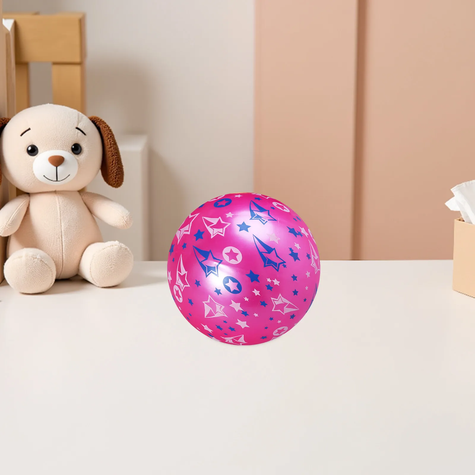 

Inflatable Ball Beautiful Star Printing Random Color Perfect for Kid Baby Indoor Outdoor Fun Ball Inflatable Kid Child