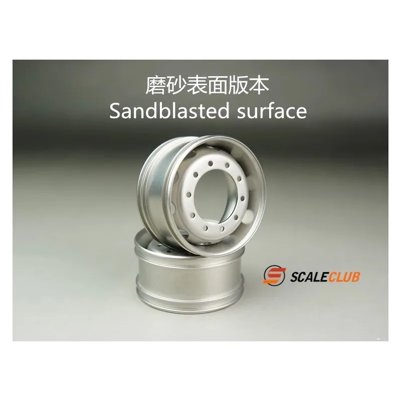 Scaleclub 1:14 Drag Head Mud Head General Upgrade Metalowa Tylna Piasta Do Tamiya Rc Truck Trailer Tipper Do Scania Man Parts