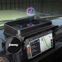 For Suzuki Jimny JB64 JB74 23 22 21 20 Wireless Charger Phone Holder In Car Dashboard GPS Mount Stand  Central Control Storage