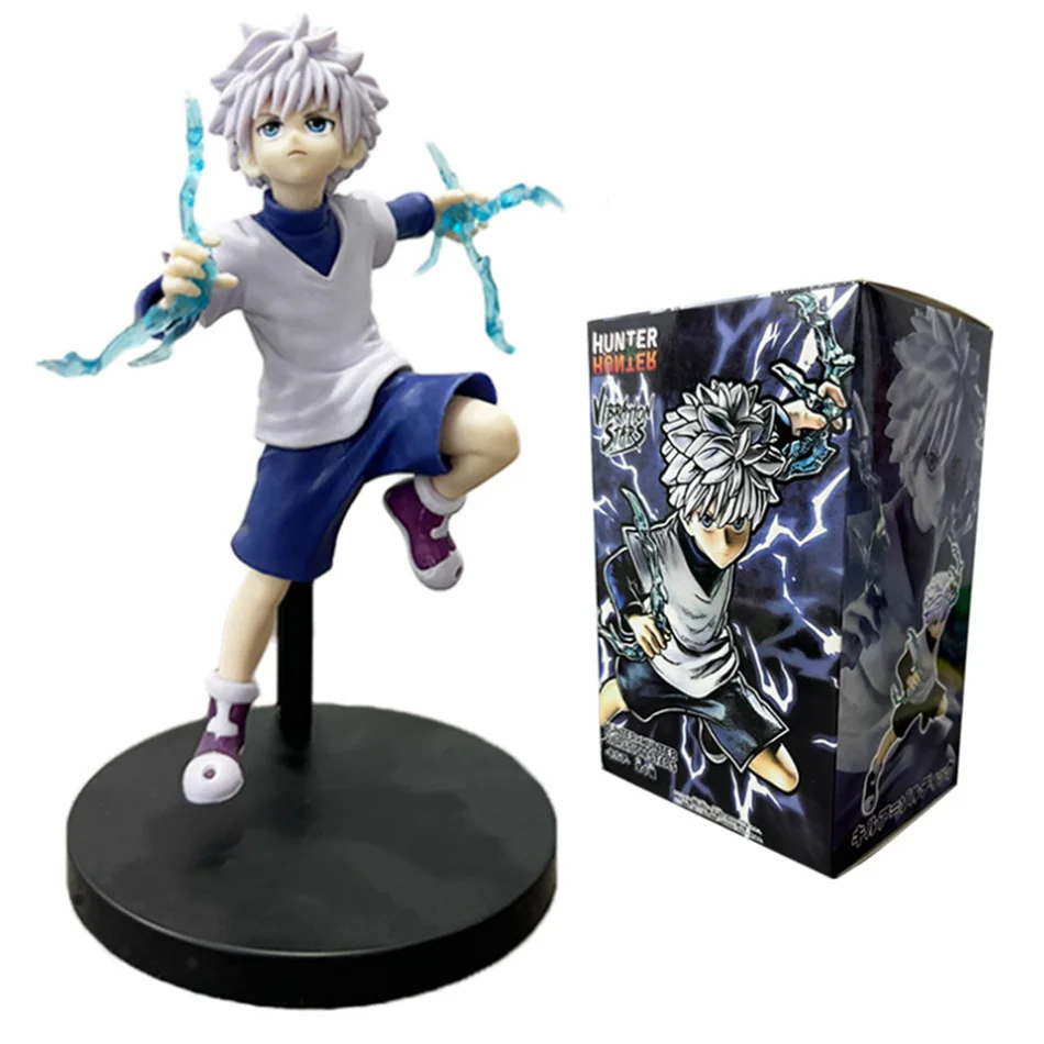 Anime Hunter x Hunter GON·FREECSS Killua Chrollo Lucilfer Anime Figur Hisoka Zoldyck Kurapika PVC Cartoon Modell Spielzeug Geschenk – Detail 6