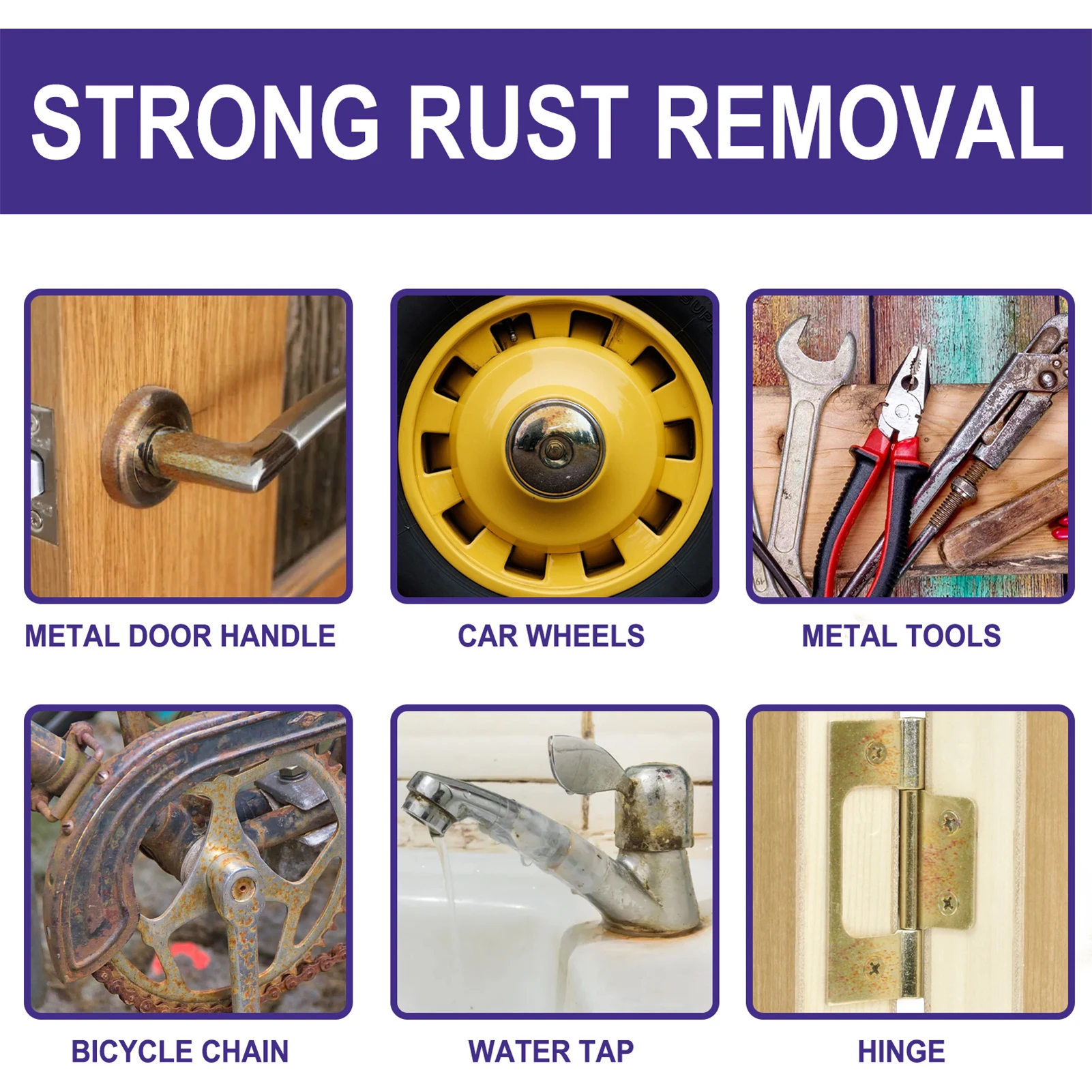 Anti Rust Spray For Metal Car Rust Stopper Stops Existing Rust And Corrosion Long Lasting Protection Prevents Future Rust