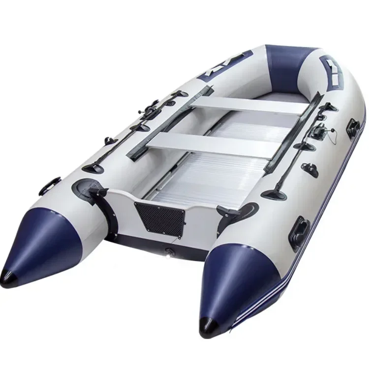 New 2 Person Fashion Pvc Rowing Boats Kayaks Popular Design Size 2m  4m Inflatable Fishing Boat