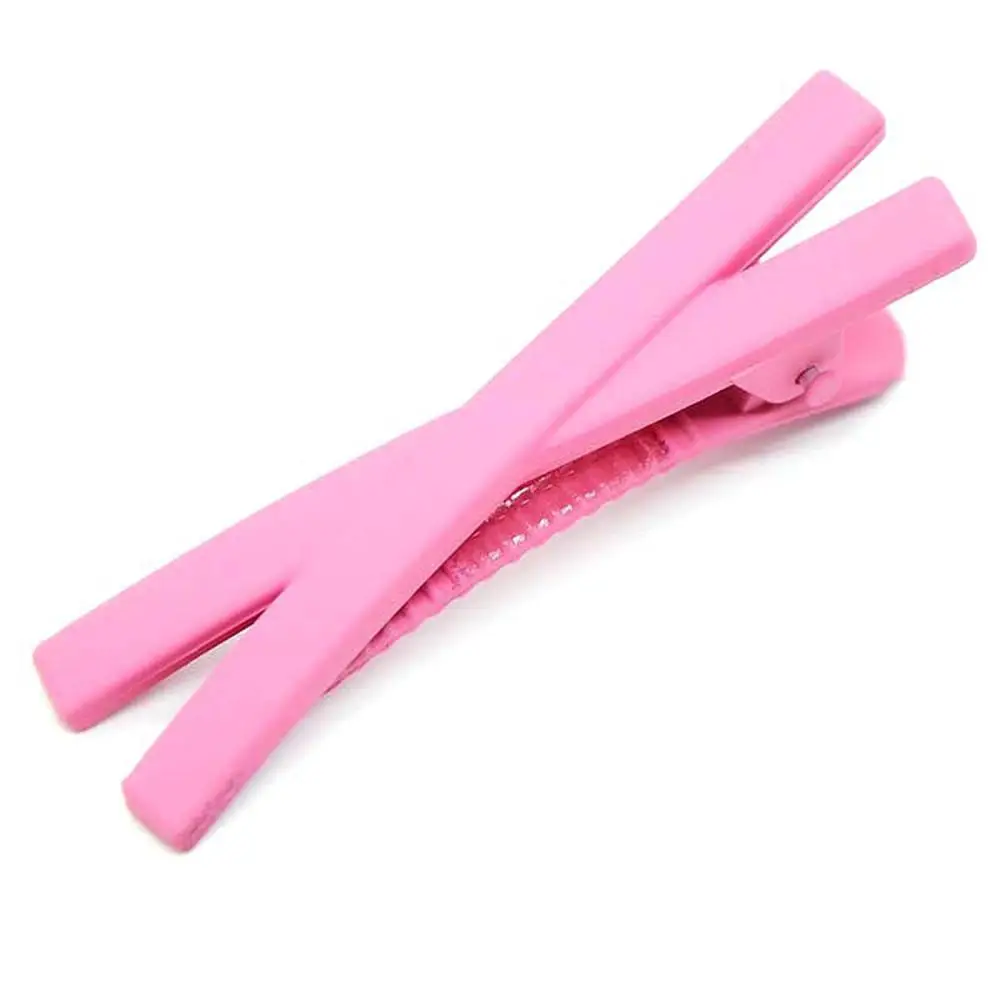 1~4PCS Matte Stylish And Eye-catching Cross Edge Stylish Cross-edged Hair Accessory Hairpin Instagram-worthy