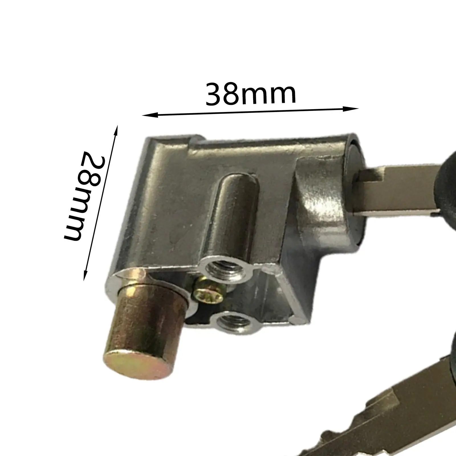 Battery Box Lock Cycling with 2 Key Motorbike Motorcycle Battery Locks