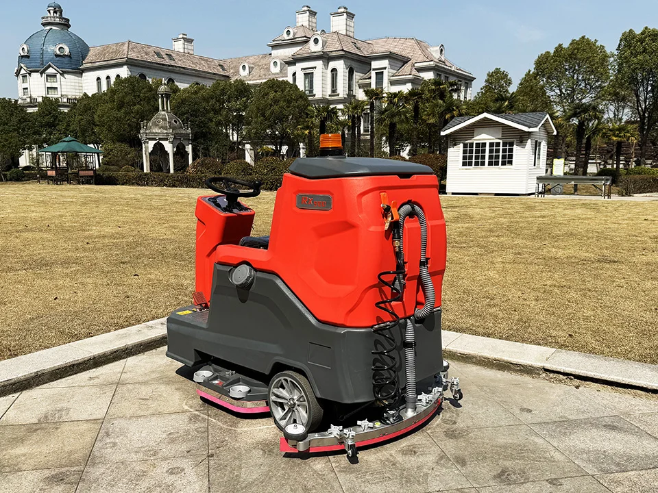 Hot Sell Ride-On Electric Floor Scrubber Automatic Washing Machine Scrubber Drier for Manufacturing Plant