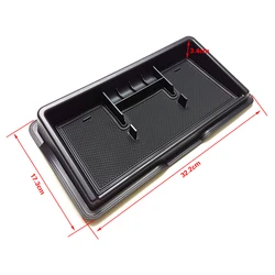 For Suzuki Jimny 2019 2020 2021 2022 Stowing Tidying Center Console Dashboard Storage Box Organizer Tray Phone Card Holder Mat