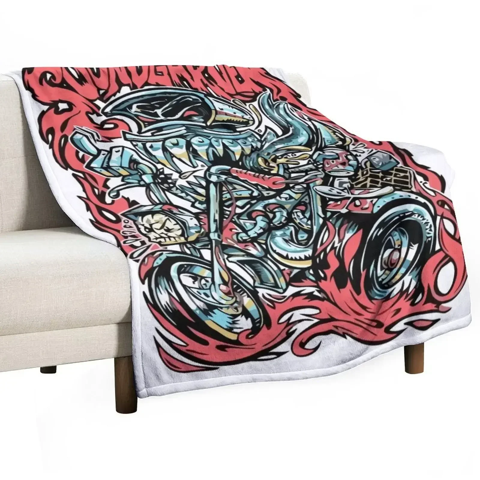 

soundgarden tour Throw Blanket Giant Sofa Luxury Thicken Quilt Blankets