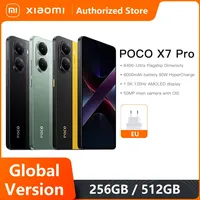 POCO X7 Pro 5G Global Version Smartphone Dimensity 8400-Ultra 6000mAh 90W Charge 50MP camera with OIS 120Hz NFC 6.67\