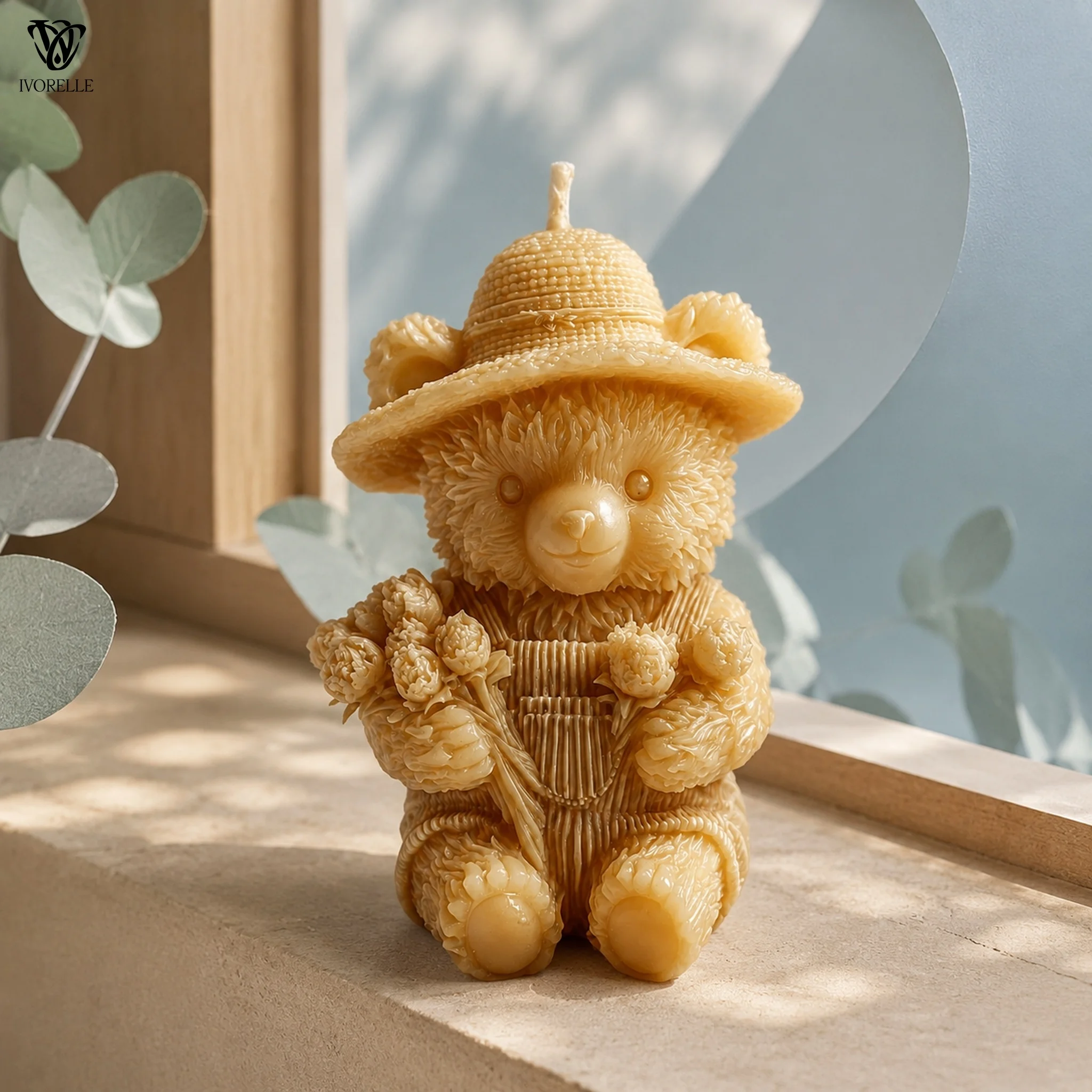 IVORELLE Bear Silicone Candle - Resin Craft Ideas 评论和价格