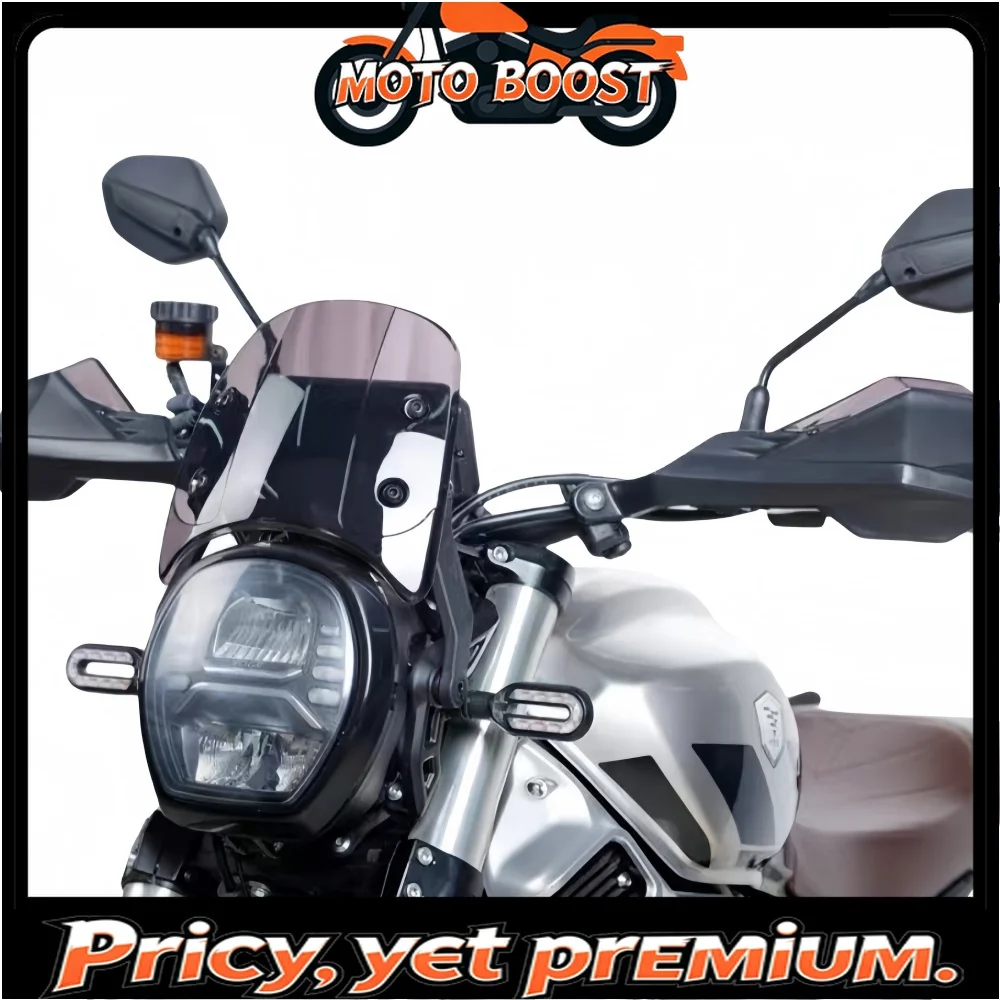 

For VOGE 500AC 525AC Loncin LX500-F LX500-S modified front windshield windshield handlebar cover 500/525ac accessories