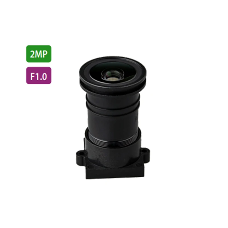 

1/2.7" 4mm M16 Mount Lens F1.0 Starlight HD 2MP CCTV Lens for IMX307 IMX327 IMX662 Sensor IP Security Network Camera SL-0359