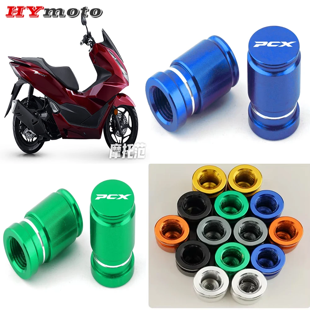 

For Honda PCX 125 PCX125 PCX 150 160 PCX150 2010-2024 2025 Motorcycle CNC Accessories Wheel Tire Valve Stem Caps Airtight Covers