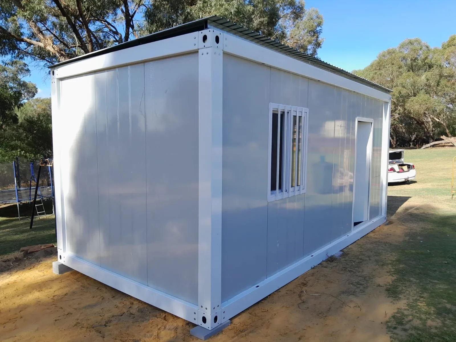 CY 40フィートプレハブ鋼製モジュール式小型住宅、取り外し - Home Office Shed のレビューと価格