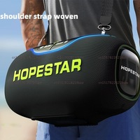 High Quality Hopestar A80 Subwoofer - Portable RGB Speaker with IPX6 Waterproof, Mini Microphone & Rechargeable Battery