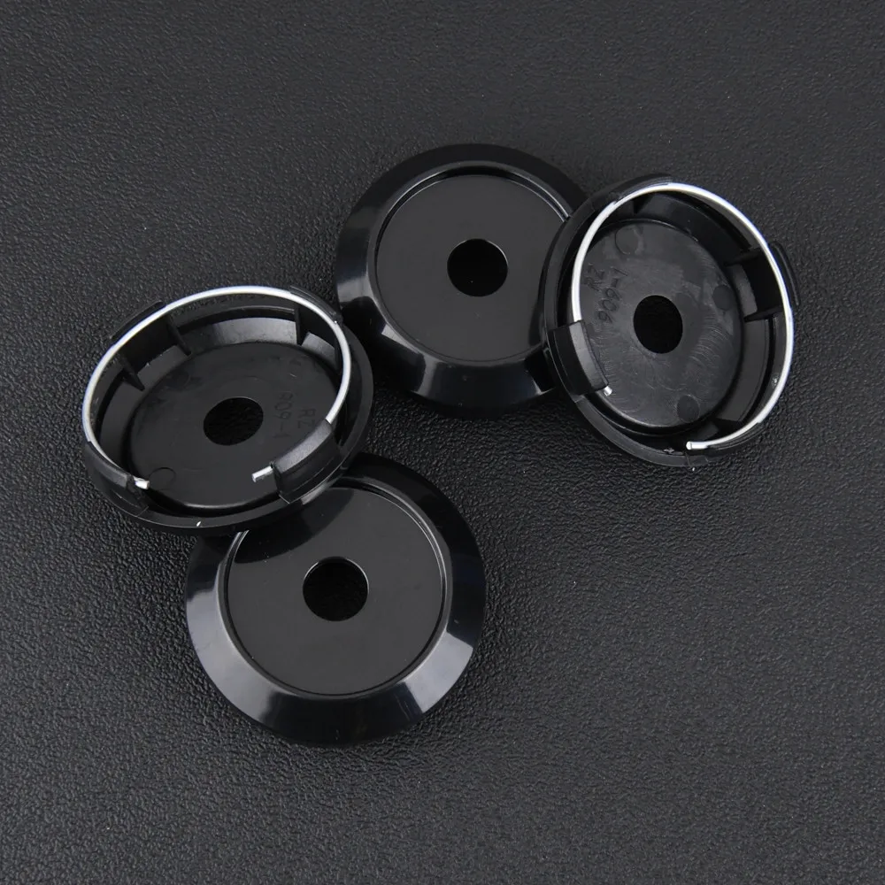 4PCS JDM Sport Wheel Cap Clip 60mm KRANZE Emblem Wedssport Wheel Center Caps Rim Cover Hub Cap WEDS SA90 17\