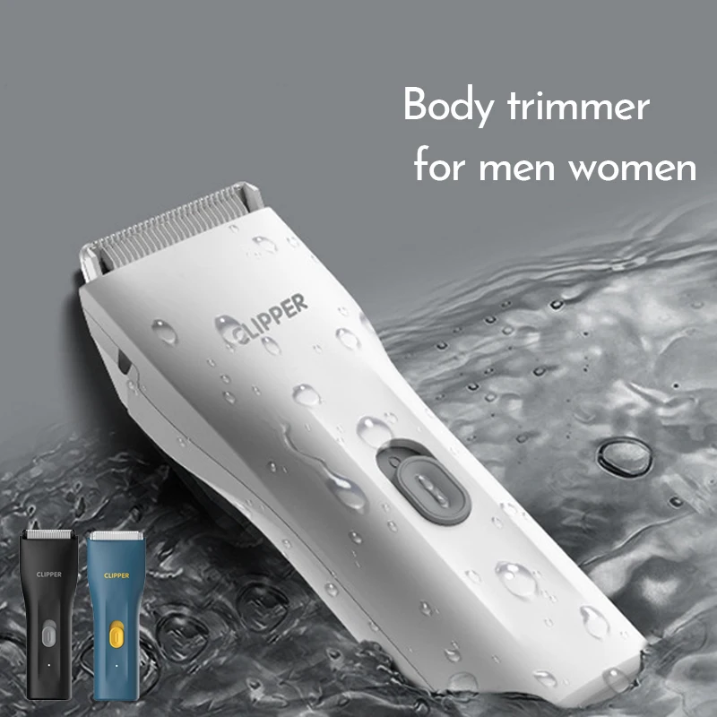 Electric Men's Body Hair Clipper Ball Arms Legs Shaver Women Bikini Trimmer Epilator Pubic Hair Remover Grooming Shaving Razor