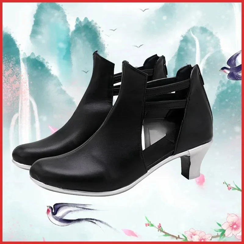 Game 14, Level 70 - Astrologer Cosplay Shoes and Boots, suitable for Halloween and Christmas parties