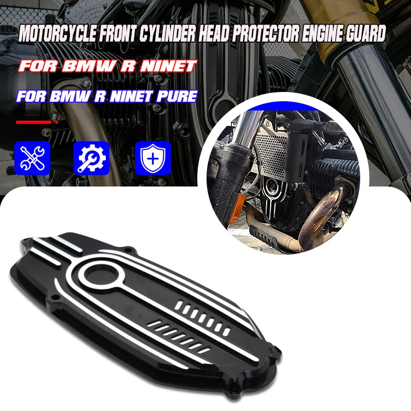 

Motorcycles Front Engine Case Cover Breast Plate Frame Protector New For Bmw RNINET R NINE T R9T Racer Scrambler Urban G/S Pure