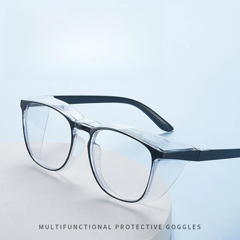 1/3pcs Fashionable Pink Transparent Box Women's Glasses Full Frame Design Transparent Lenses Daily Casual Style