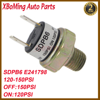 120-150PSI SDPB6 E241798 Car Air Compressor Pressure Control Switch Valve Fits For Train Horn 12V/24V OFF 150PSI ON 120PSI