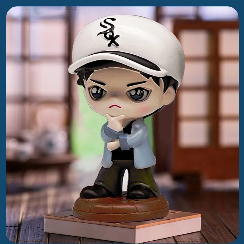 Anime Peripheral Conan Detective Team Blind Box Cartoon Figurine Home Tv Cabinet Decoration Mystery Box Gift Wholesale