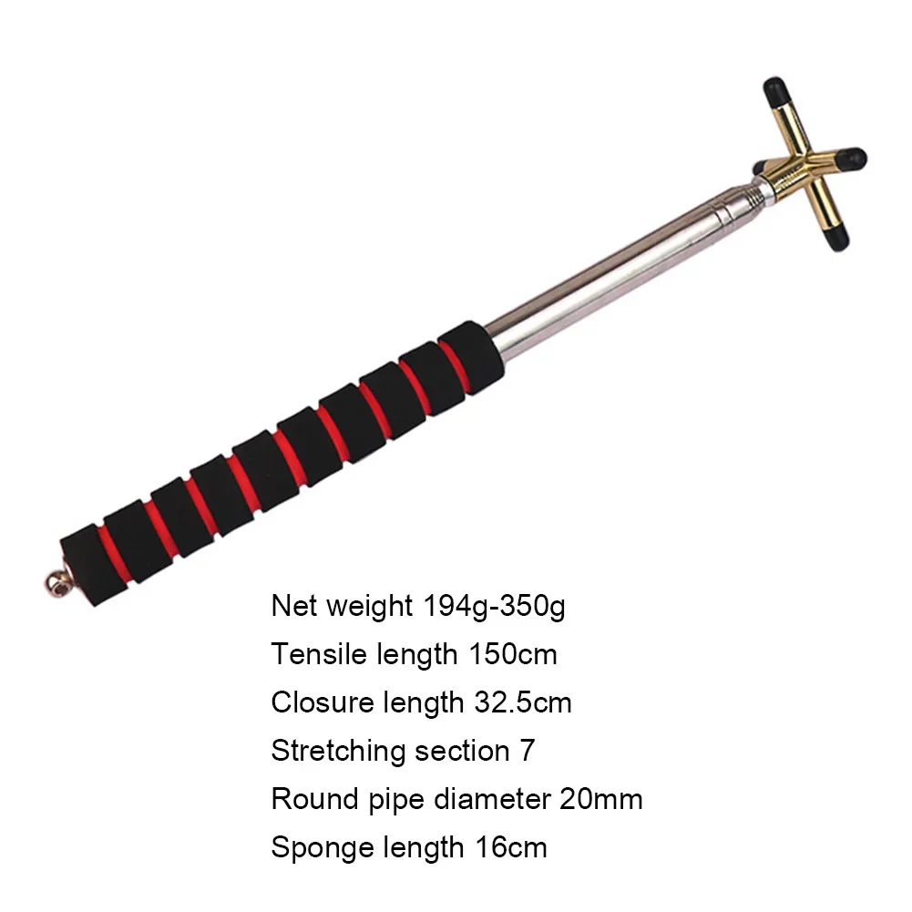 جسر عصا بلياردو قابل للسح ، رأس قابل للاستبدال ، رف دعم عبر تلسكوبي ، طاولة