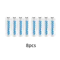 8pcs battery