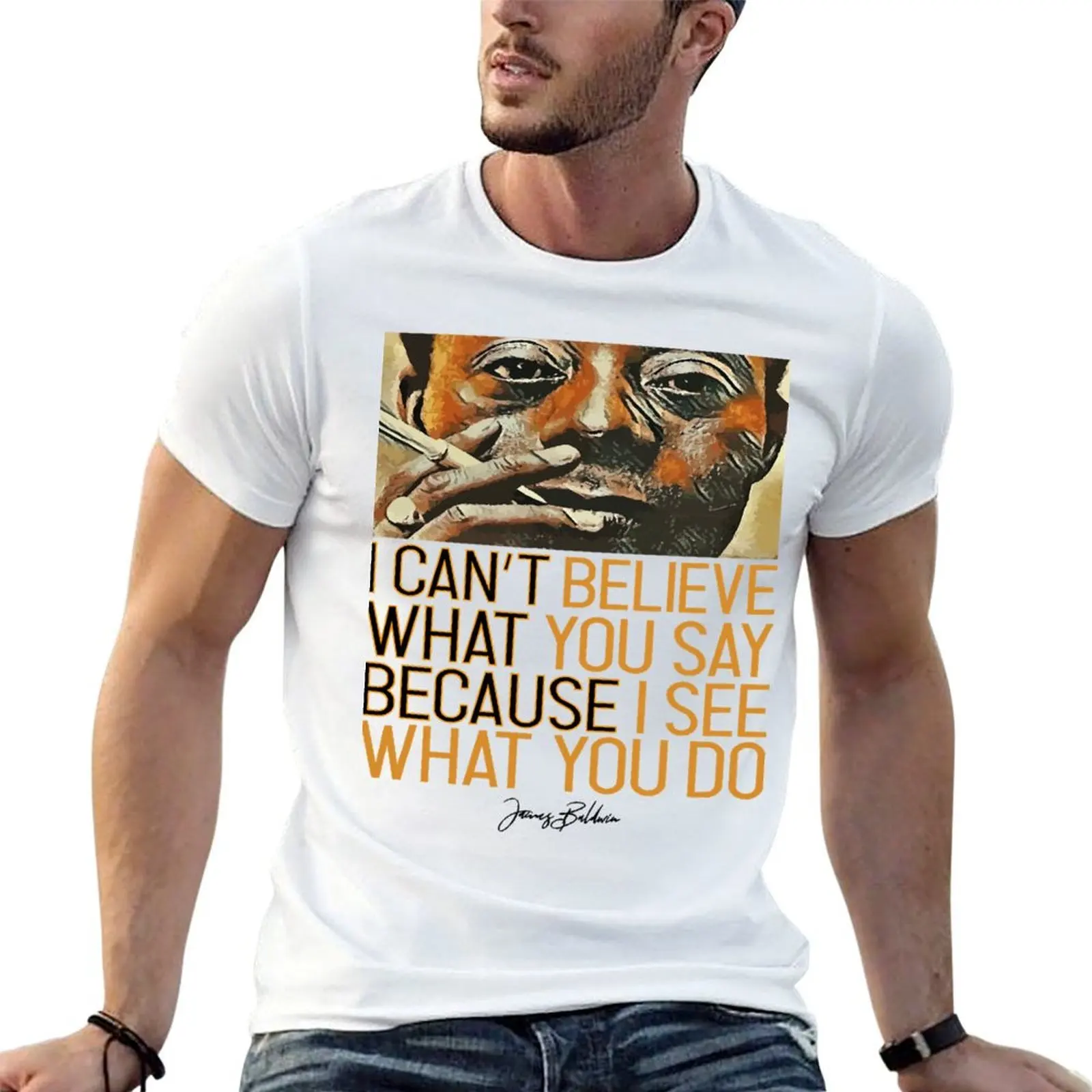 Birthday Boys Believe What You Say Because I See What You Do T-Shirt affliction shirts Aesthetic clothing T-shirt men