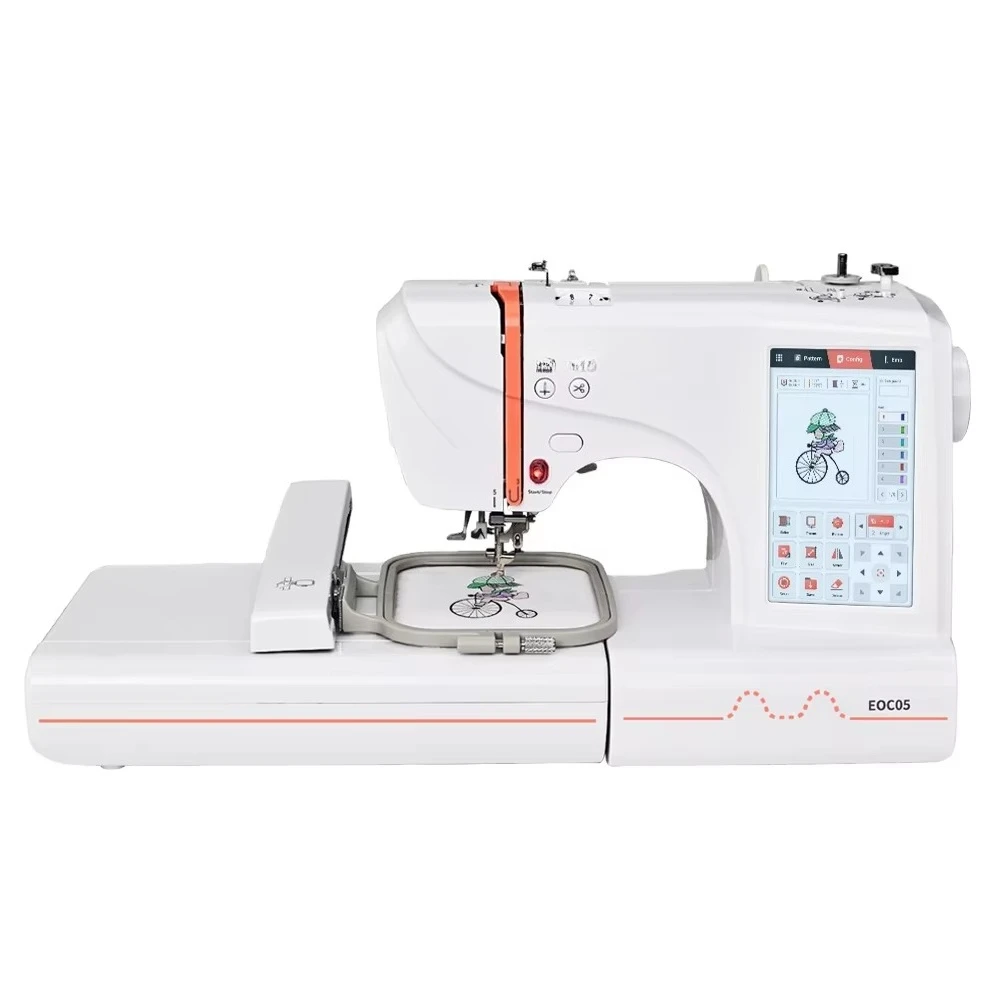 

Poolin EOC05 Single Head Automatic Computerized Embroidery Machine 230*100mm for Hat Cap Business