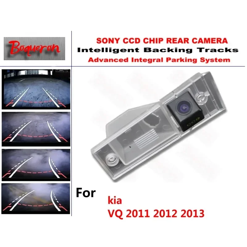 

for kia VQ 2011 2012 2013 CCD Car Backup Parking Camera Intelligent Tracks Dynamic Guidance Rear View Camera