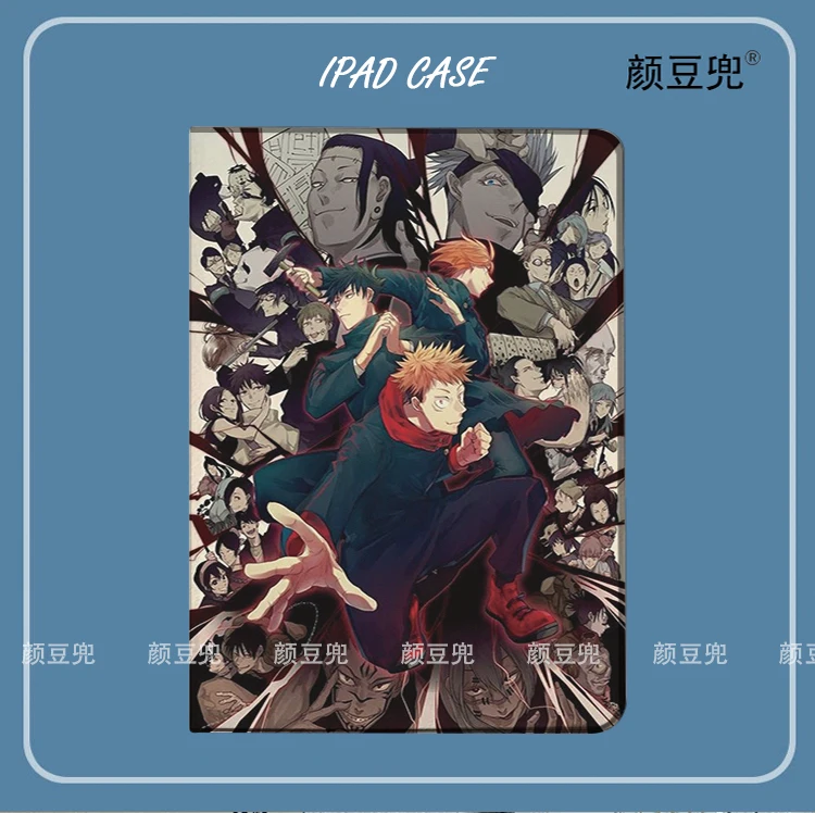 

Itadori Yuji Anime Jujutsu Kaisen For iPad Air 4 5 6 Mini 4 5 6 Case Luxury Silicone For Pro 13 12.9 11 10.5 inch For iPad 10th